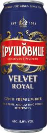 Крушовице Вельвет 0,43 л. (24 шт.) ж\б