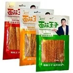 Соевая мясо полоски с кунжутом (розовое ) 76 гр.  (10 шт.)