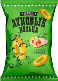 МиниФри (луковые кольца) бекон 45 гр. упак (15 шт.)