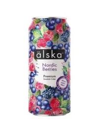 Альска Лесные Ягоды 0,44 л. ЖБ/24 4%