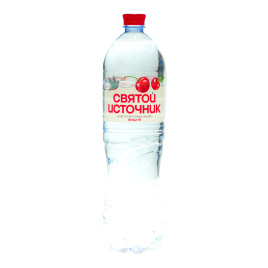 Святой Источник Вишня 1,5 л. (6 шт.) б/газ