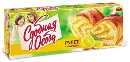 Рулет с лимоном 400 гр.