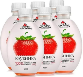 Аскания Клубника 0,33 л. (6 шт.)
