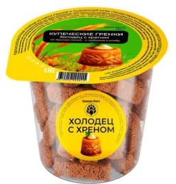 Гренки Традиции и Благо ассорти 130 гр. упак (16 шт.)