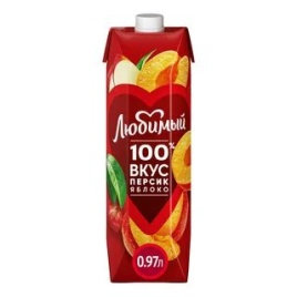 Любимый Сад Персик 1 л. (12 шт.)