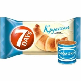 Круассан "7-Дней" MAX Сгущенка 65 гр. упак (20 шт.)