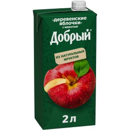 Добрый Яблоко дерев. 2л. (6 шт.)