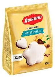 Пряники 350 гр. Имбирные упак
