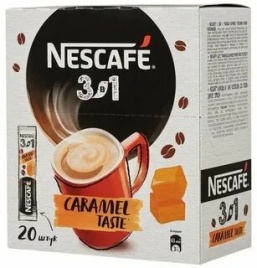 Нескафе 3 в 1 карамель (20 шт.)