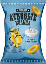 МиниФри (луковые кольца) сметана 45 гр. упак (15 шт.)