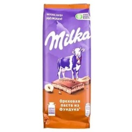 Милка Ореховая паста Фундук 85 гр.
