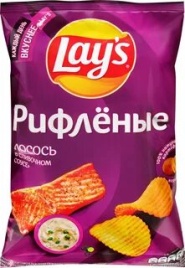 Лейз 140 гр. Лосось  (19 шт.)