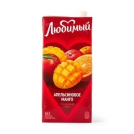 Любимый Сад Апельсин Манго 2 л. (6 шт.)