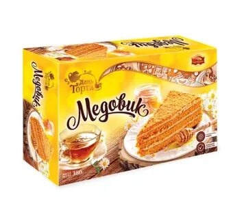 Медовик торт 380 гр. фото 1