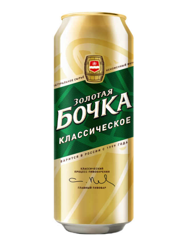 Золотая Бочка Выдержанное 0,45 л. (24 шт.) ж\б фото 1
