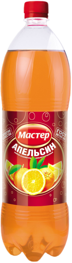 Мастер Вкус Апельсин 1,5 л. (6 шт.) фото 1