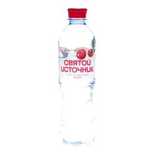 Святой Источник Вишня 0,5 л. (12 шт.) б/газ фото 1