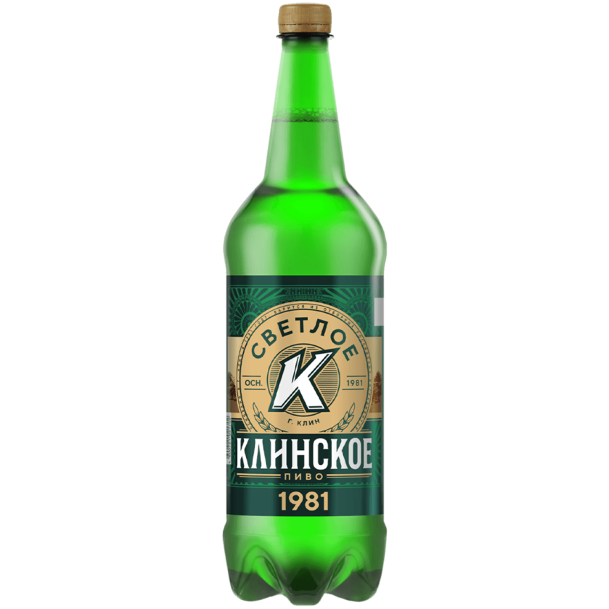 Клинское Светлое 1,3 л. (9 шт.) фото 1